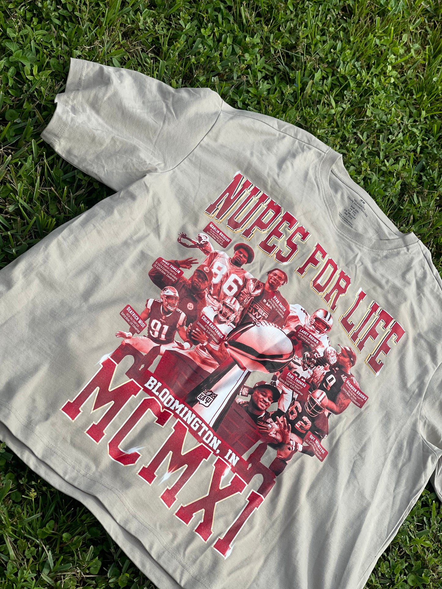 “Nupes For Life” Football Nupes Tee