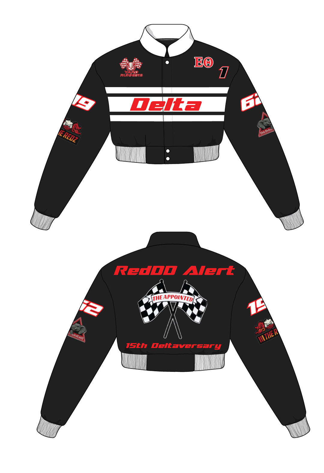 Custom Moto Jacket: FOR ANY ORG Order Form