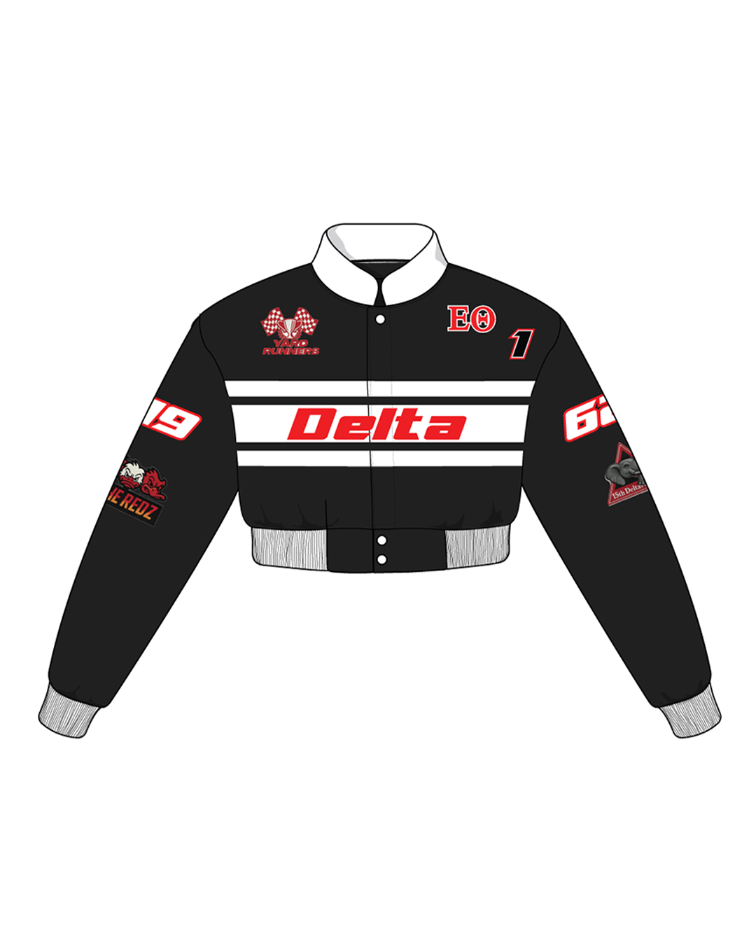 Custom Moto Jacket: FOR ANY ORG Order Form