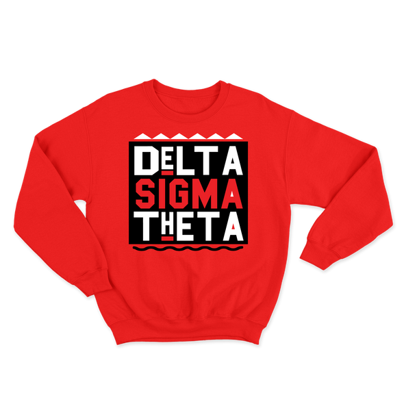 “Big Delta Martin” Sweatshirt (Red)