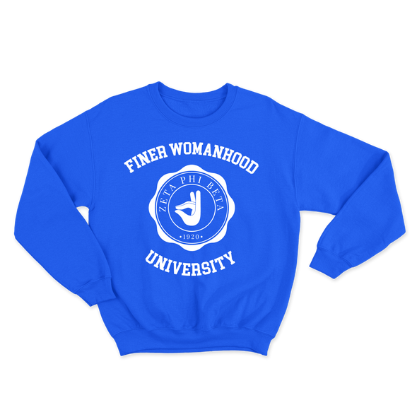 Finer Womanhood University Crewneck