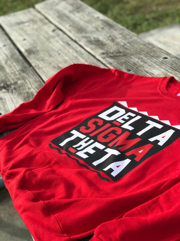 “Big Delta Martin” Sweatshirt (Red)